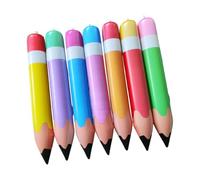 Pencil Balloons 7 Pack PVC Party Decorations for Graduation