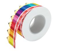 Pencil Border - Pencil Bulletin Board Border | Decorative Bulletin Board Pencils, 65ft Colored Pencils, Die Cut Rolled Edge, Paper Border for Back to the