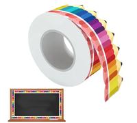 Pencil Border Stickers - Coated Paper Classroom Decor | 65 Feet Creative Bulletin Board Design | Improve Learning Environment and Add Fun Decorative Touch to Use E