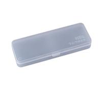 Pencil Box Clear Pencil Case Desk Organisers Pen Box Large Capacity Pencil Bag Storage Box School Supplies for Students
