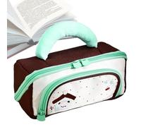 Pencil Box for Girls with Handle Smooth Zipper Wide Opening Organizer