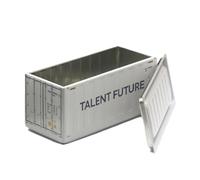 Pencil Boxes | Stylish Creative Pencil Box Pencil Case Small Storage Box,Compact Container, Metal Tins with Lids, Portable Metal Box for Desktop, School, Friends, Kids