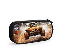 Pencil Case Awesome ATV Quad Bike, Big Capacity Large Pouch Pen Holder School Supplies Stationery Storage Organizer for Office Student Girls Boys