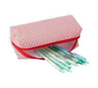 Pencil Case Bag - Cute Pencil Case Large Capacity Pen Bag - with Zip for Office Desk Lessons Drawing Preschool Art Lessons Children, red, see description, See description