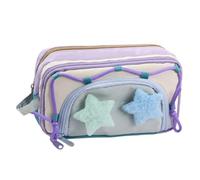 Pencil Case - Big Capacity Pencil Pouch Pen Bag,School Stationery Organizer for Eraser Marker Ruler Sticky Notes Student Kindergarten College Travel Backpack Birthday