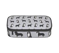 Pencil Case,Big Capacity Printed Pencil Pouch Pen bag Pencil Holder for Office School, Bernese Mountain Dog Dog Bmd Mountain Dog Bernese