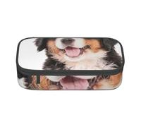 Pencil Case,Big Capacity Printed Pencil Pouch Pen bag Pencil Holder for Office School, Bernese Mountain Dog