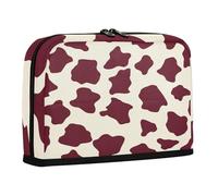 Pencil Case Box Large Capacity Pen Bag Cute Stationery Organizer for Man School Supply Brown Cow Spot