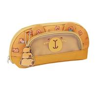 Pencil Case Cute, Pencil Bag Organiser, Large Capacity Storage, Cute Appearance Design, Stationery Organiser, Portable School Accessories, Teenagers Girls, Kunstar, Light coffee, see description, See