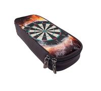 Pencil Case Dart Board Printed Big Capacity Pencil Case Pencil Pouch Simple Stationery Organizer for Office Travel Holder Box