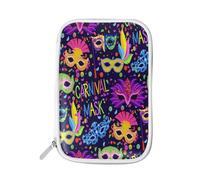Pencil Case Face Mask, Holder Pencil Bag Party Decoration Zipper Stationery Travel Pouch Bag Organizer Cosmetic Pen Bag for School Girls Boys