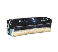 Pencil Case for Boys Girls, Indoor Empty Professional Volleyball Pencil Box Big Capacity Pen Marker Holder Pouch Stationery Organizer School Office for Teens Adults Student-H981