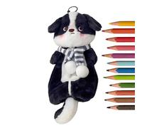 Pencil Case for Children, Cartoon School Stationery Bag - Plush Pencil Case, for Girls Students University Class Daily Travel Ruler Marker Notes Ades, , Please refer to the description