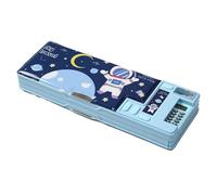 Pencil Case for Pop Up Pencil Case - Pop Up Pencil Box, Cartoon Pencil Box Organiser, Large Capacity for School Supplies, Pencil Storage Box, Student Supplies, Desk Stationery, Blue, see description,