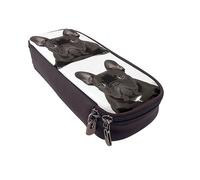 Pencil Case French Bulldog Printed Big Capacity Pencil Case Pencil Pouch Simple Stationery Organizer for Office Travel Holder Box