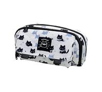 Pencil Case - High Capacity Stationery Bag | Pencils Pouch with Zipper Compartments | Kitten Pen Bags Organizer for Erasers, Rulers, Scissors Kids, Teens, Adults, School, Offic
