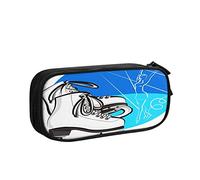 Pencil Case Ice Figure Skates Skater Boots, Big Capacity Large Pouch Pen Holder School Supplies Stationery Storage Organizer for Office Student Girls Boys