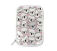 Pencil Case Koala Bears Cute, Holder Pencil Bag Koala Animal Zipper Stationery Travel Pouch Bag Organizer Cosmetic Pen Bag for School Girls Boys