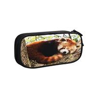 Pencil Case Large Capacity Pencil Pouch Cute Lesser Red Panda 7 Pencil Bag Office Pen Holder Organizer Stationery Bag for Girls Boys Adults-3