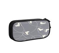 Pencil Case Large Capacity Pencil Pouch Ice Skating Boots Winter Pencil Bag Office Pen Holder Organizer Stationery Bag for Girls Boys Adults