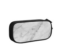 Pencil Case Large Capacity Pencil Pouch Marble Pencil Bag Office Pen Holder Organizer Stationery Bag for Girls Boys Adults