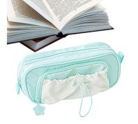 Pencil Case Large Capacity | School Storage Pencil Pouch Organizer - Pen Holder Pouch Container Supplies for Travel Offices Art Classroom Craft Kindergarten Boys Teen Kids Girl