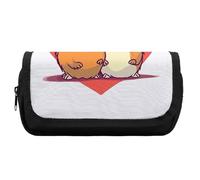 Pencil Case Large Capacity Smiling Pencil Pouch for Men Aesthetic Pen Bag Office Tool Organizer