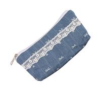 Pencil Case, Marker Bag, Canvas Cute Multipurpose Lightweight Stationery Storage Organization, Ideal for College, Work, Makeup, Classroom, Home, and Cosmetics, 19x5x9cm