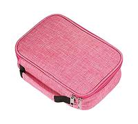 Pencil Case, Multi-Functional Large Capacity Pens Case Pencil Pouch Wrap Coloring Pencil Holder Organizer Stationary Bag with Interior Zippered Pocket for Small Accessories