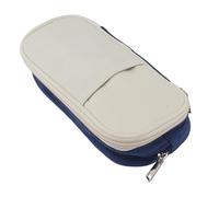 Pencil Case, Multifunctional Pencil Washable, Great Capacity of Great Capacity to Clean for The Ruins (Navy Blue)