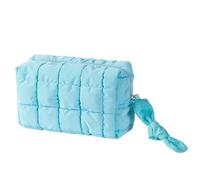 Pencil Case Office College School Storage Bag Pouch Holder Box Organizer Makeup Pouch Cosmetic Bag Aesthetic Cute Pen Case for Girls Boys Kids (blue)