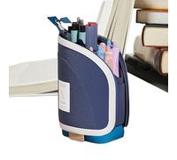 Pencil Case Organizer,Desktop Pencil Pouch Pen Holder - Large Capacity Retractable Bag Storage Organizer, Desk Accessories Stationery Supplies for Home Work School