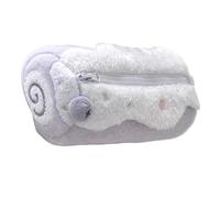 Pencil Case Organizer - Double Zipper Case, Strong Polyester Storage Bag, Large Capacity Supplies Holder | Modern Design Multi Compartment Office P, Purple., Se référer à la description, Refer to