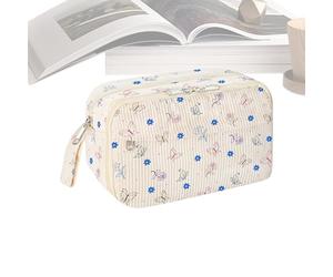 Pencil Case - Pencil Bag, Multifunctional Organizer | Storage Of Pencils, Crayons, Cosmetics Using In School Supplies, Classrooms, Home Study And Daily Organization For Students And Adults, b, se