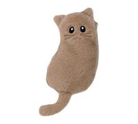 Pencil Case Pouch - Cartoon Cat Shape Plush Stationery Organizer,Pencil Case Aesthetic | for Classroom Teen Girls Boys College Office Travel Crayon