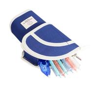 Pencil Case Pouch Standing Telescopic Divided Storage Organizer | Stand Up Pencil Case Pen Pouch for Boys Girls Kids Teen Student Teachers College Office Home Studio Travel