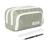 Pencil Case Pouch Stationery Makeup Bag School Supplies Organizer Storage | Aesthetic Pencil Case Storage Case Stationery Bag for School Kindergarten Student Teacher Backpack Travel Birthday Chris