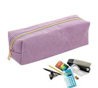 Pencil Case Pouch Zipper Aesthetic Pen Box Stationery Organizer