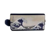 Pencil case Red Robin Nomadict Gaming - Vague De Kanagawa Beige 26,5x4,5x14,5 cm