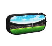 Pencil Case Rugby Pitch Stadium Large Capacity Pencil Bag Pen Case Pouch Desk Organizer Pencil Cases for Boys Girls Scho