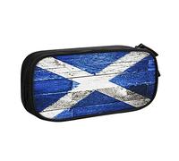 Pencil Case Scottish Scotland Flag Large Capacity Pencil Bag Pen Case Pouch Desk Organizer Pencil Cases for Boys Girls S