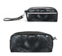 Pencil Case Waterproof Leather Pencil Pouch Angry Gorilla Multi-purpose Aesthetic Makeup Bag Cute Pen Bag Large Cosmetic Bag for Office Stationery, Travel