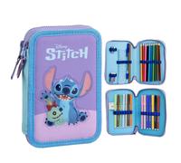 Pencil Case With Accessories STITCH PURPLE | MALE CERDÀ