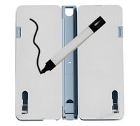 Pencil Case with Book Holder - Sopørte PET ABS | Sopørte De Reading Folding Dual-Use 4.13 Inch with Storage | Adjustable Holder for Books and Tablets, Ideal for Est