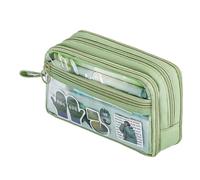 Pencil Case with Zipper Closure | Stationery Storage Pouch | Multi-Functional Organizer Bag | Large-Capacity Pen Pouch for Students, Artists, and Professionals for School, Work, or Travel Use