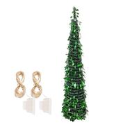 Pencil Christmas Tree - Slim Artificial xmass Trees | Pencil Trree Realistic Branches | Artificial Chrismas Trrees | Tinsel Chrisstmas tressss Skinny For Home ofice Party Holiday Decorations