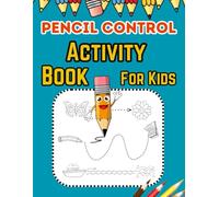 Pencil Control Activity Book For Kids