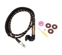 Pencil Die Grinder Air Tool Kit, Pneumatic Engraving Pen with 23500rpm High Speed, Compact Bending Head Design for Grinding Polishing Deburring Chamfering on Metal Wood