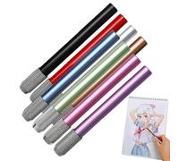 Pencil Extender Holder, Pencil Extender for Artists - Pencil Holder Extender - Ergonomic Pencil Extenders 6/ , Metal Pencil Extender Tool for Writing Escol Art