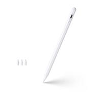 Pencil for Apple, Stylus Pen for iPad A16 11th/10th/9/8/7/6 Generation, iPad Pro M4 13"/11"/12.9", iPad Air M3/M2/5/4/3 Gen, iPad mini A17 Pro 7/6/5, Palm Rejection & Tilt Sensitivity (White)